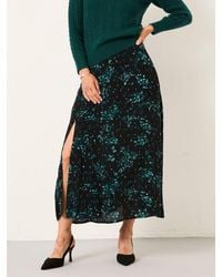 FatFace - Fatface Skye Midi Skirt - Lyst