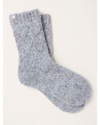 FatFace - Fatface Cable Lounge Socks - Lyst