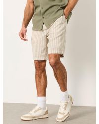 FatFace - Salcombe Linen Cotton Shorts - Lyst