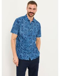 FatFace - Short Sleeve Indian Hand Printed Kalamkari Shirt - Lyst