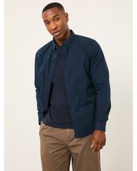 FatFace - Fatface Marlow Long Sleeve Plain Shirt - Lyst