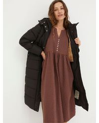 FatFace - Harley Long Puffer Coat - Lyst