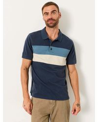 FatFace - Clifton Colour Block Pique Polo Shirt - Lyst