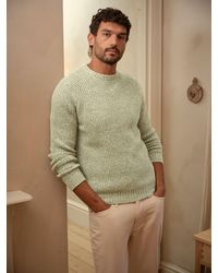 FatFace - Sefton Knitted Crew Neck Jumper - Lyst