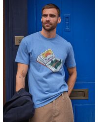 FatFace - Book Bike Graphic T-Shirt - Lyst