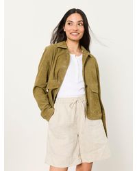 FatFace - Eliza 100% Suede Jacket - Lyst