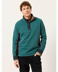 FatFace - Airlie 100% Cotton Quarter Zip Sweatshirt - Lyst