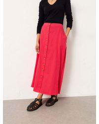 FatFace - Fatface Issa Midi Skirt - Lyst