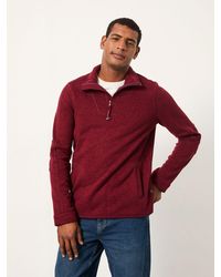 FatFace - Haxby Half Zip Sweat - Lyst