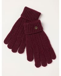FatFace - Pointelle Knit Gloves - Lyst