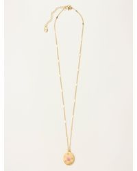 FatFace - Fatface June Birth Flower Necklace - Lyst