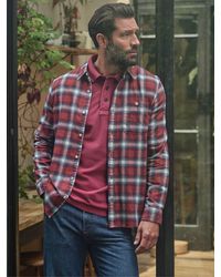 FatFace - Fatface Thirn Long Sleeve Check Shirt - Lyst