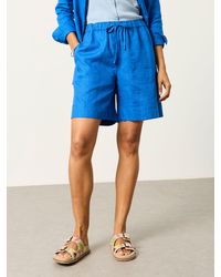 FatFace - Fatface Amberly 100% Linen Shorts - Lyst