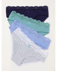 FatFace - Fatface 4 Pack Of Plain Classic Knickers - Lyst