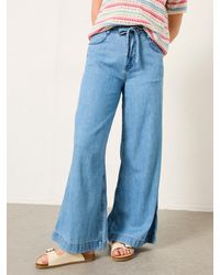 FatFace - Amberley Wide Leg Jeans - Lyst