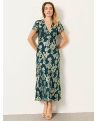 FatFace - Kate Petite Metallic Dress - Lyst