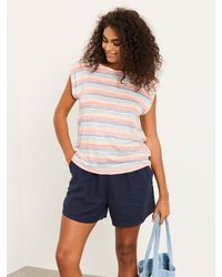 FatFace - Lou 100% Linen Tank Top - Lyst