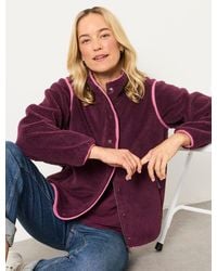 FatFace - Ellie Bomber Zip Through Fleece - Lyst