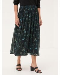 FatFace - Dark Skies Nadine Pleat Skirt - Lyst