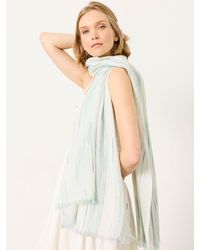 FatFace - Festival Stripe Scarf - Lyst