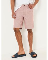 FatFace - Mawes Cotton Linen Chino Shorts - Lyst
