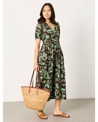 FatFace - Fatface Remi Regular Midi Dress - Lyst