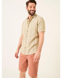 FatFace - Short Sleeve Holt Stripe Shirt - Lyst