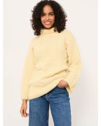 FatFace - Fatface Celia Knitted Roll Neck Jumper - Lyst