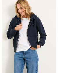 FatFace - Flora Zip Through Hoodie - Lyst