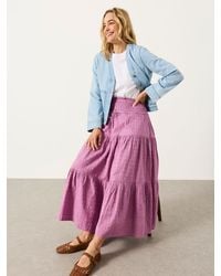 FatFace - Billy Midi Skirt - Lyst