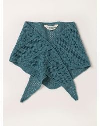 FatFace - Fatface Pointelle Triangle Scarf - Lyst