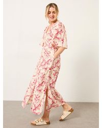 FatFace - Solene Regular Midi Dress - Lyst