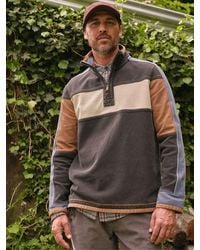 FatFace - Airlie Panel Sweatshirt - Lyst
