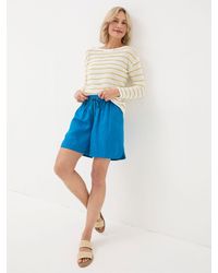 FatFace - Fatface Tenby Linen Shorts - Lyst