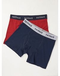 FatFace - Plain Boxers 2 Pack - Lyst