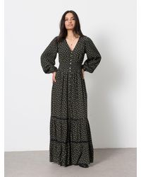 FatFace - Fatface Eden Petite Jacquard Dress - Lyst