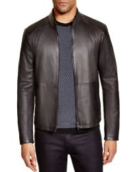 armani leather jackets