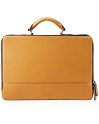 ben minkoff eton leather laptop briefcase