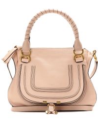 Chlo Paraty Leather Tote in Brown | Lyst  