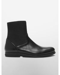 calvin klein wedge boots