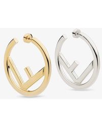 Fendi - F Is Earrings - Lyst
