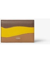 Fendi - Colorblock Card Case - Lyst