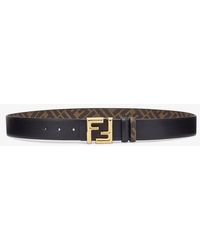Fendi - Ff Rounded Belt - Lyst
