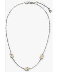 Fendi - Ff Cube Necklace - Lyst