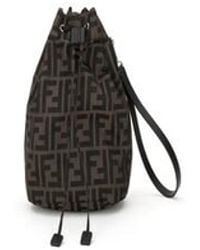 Fendi - Ff Light Drawstring Pouch Small - Lyst