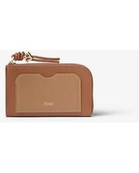 Fendi - Ff Diamonds Card Case Pouch - Lyst