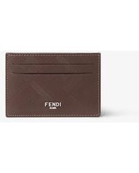 Fendi - Shadow Slim Card Holder - Lyst