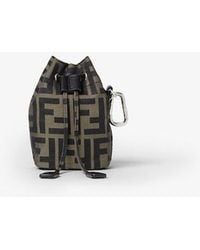 Fendi - Micro Ff Light Drawstring Pouch - Lyst