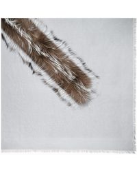 the touch of fur shawl