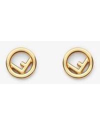 Fendi - F Is Earrings - Lyst